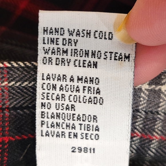 Full Length Plaid Skirt - Picture 10 of 10